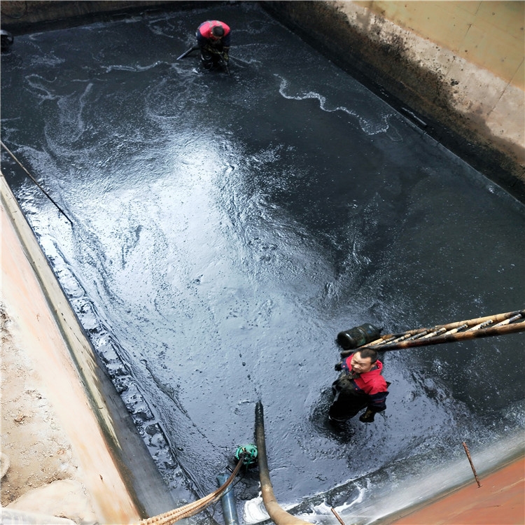 太白废水池清理