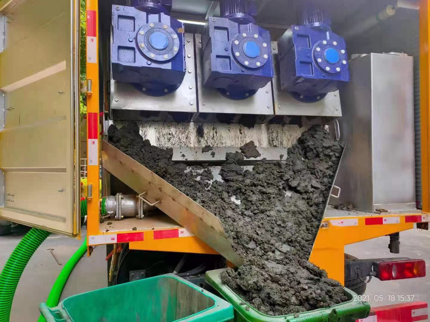 太白化粪池清掏城市维护站-泥浆净化干湿分离处理